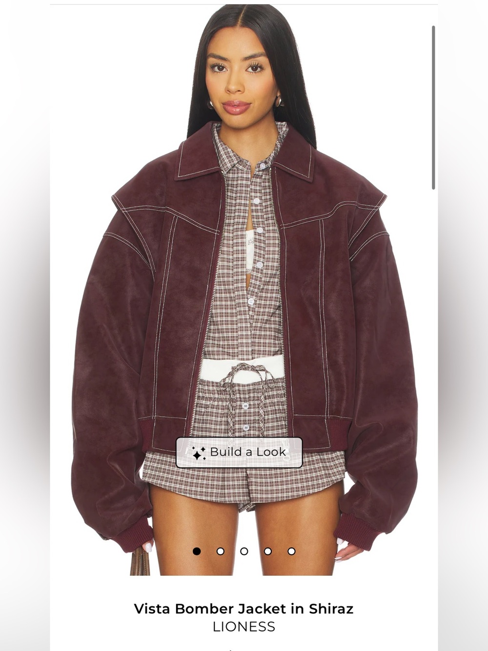 NWT Lioness Vista Bomber in Shiraz
